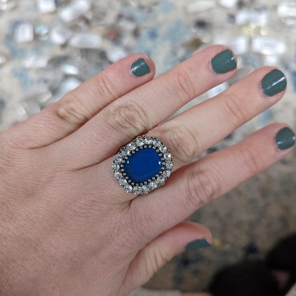 5/$20 Paparazzi The Royal Yacht Blue Ring